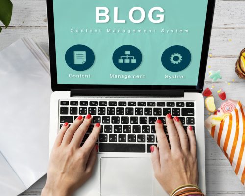 Blog Website Development Data Network Concept Blog Website Development Data Network Concept