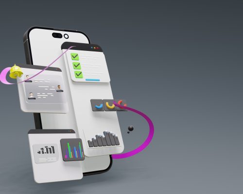 mobile-white-screen-with-3d-website-dashboard-data-analysis-seo-ai-robot-video-upload-graphics mobile-white-screen-with-3d-website-dashboard-data-analysis-seo-ai-robot-video-upload-graphics